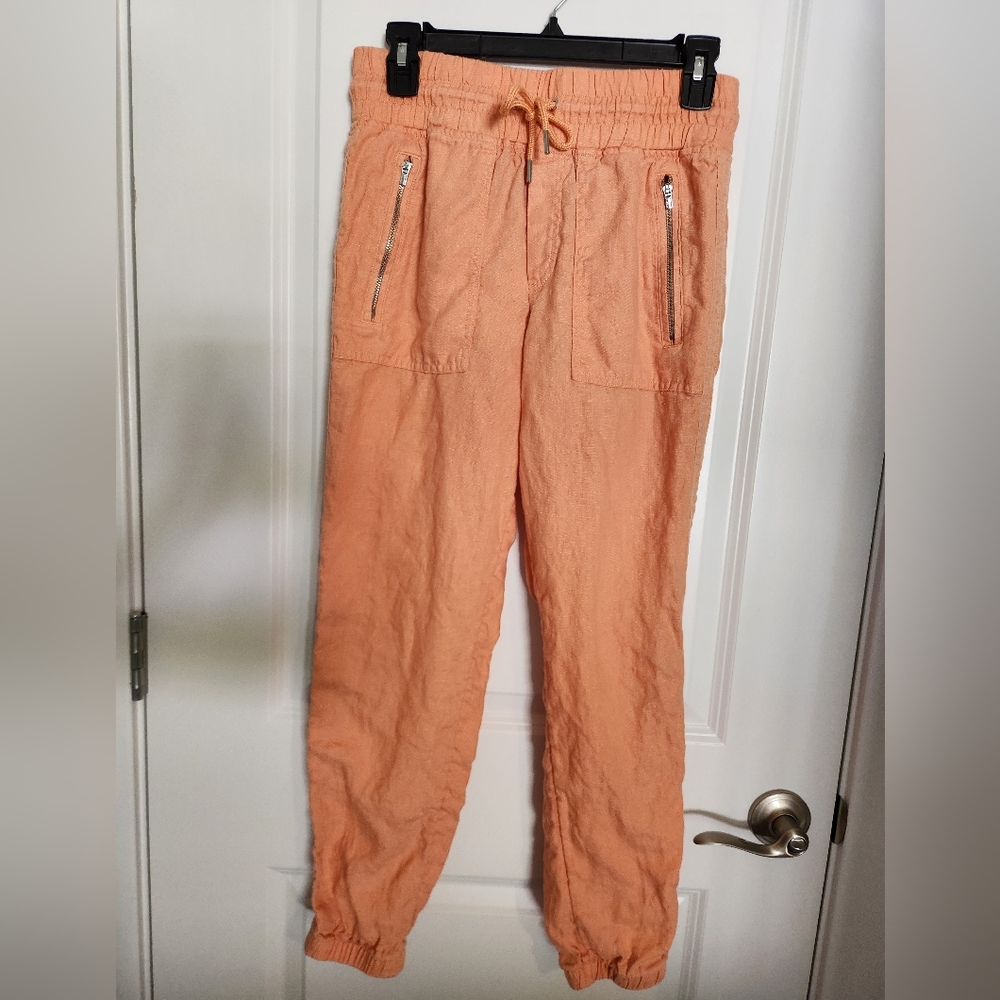 Athleta Linen Joggers. size 2